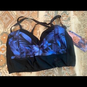 Hapari “Midnight Blues” Bralette Bikini Top